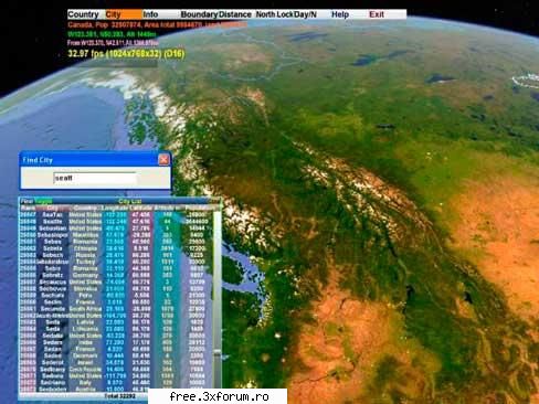 3D World Map 2.1 - With 3D World Map you can view our planet in - ...:::Software:::...