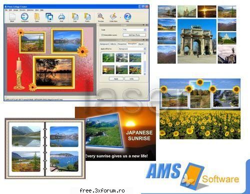 AMS Software Photo Collage Creator 3.15 - Photo Collage Creator is advanced digital - ...:::Software:::...