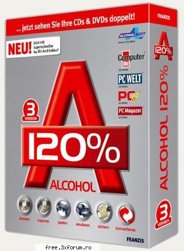 Alcohol 120% - Alcohol 120% Home users make backup copies of - ...:::Software:::...