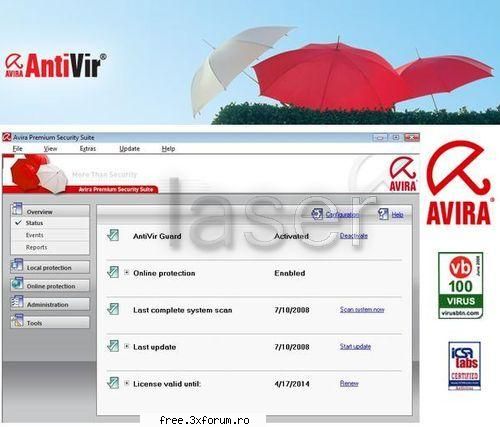 Avira Premium Security Suite - Premium Security Suite with Full protection - ...:::Software:::...