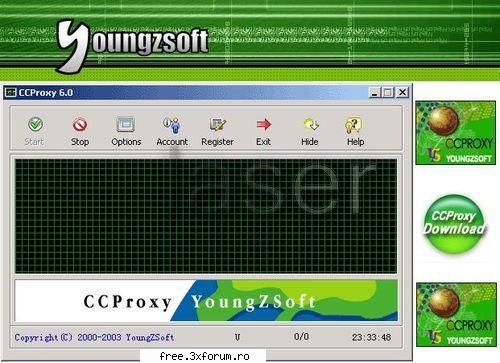 CC Proxy Server 6.63 - Lets all computers on the LAN access Internet - ...:::Software:::...