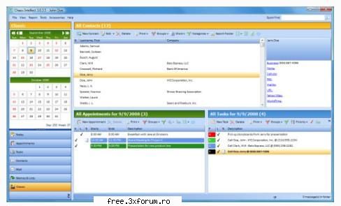 chaos intellect is our next generation contact manager and time featuring full email integrated with