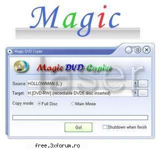 Magic DVD Copier v4.9.2 - Magic DVD Copier is a very easy and powerful DVD - ...:::Software:::...