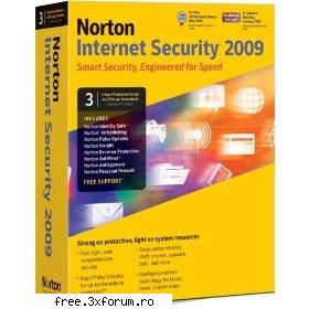 Norton Internet Security 2009 - Antivirus .Spyware protection .Two-way firewall - ...:::Software:::...