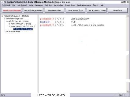 PC Sentinel Busted Net 2.5.1 - Busted.Net offers a complete Internet Monitoring - ...:::Software:::...