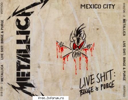 colectie de albume METALICA - PlayList: 01 - Nothing Else Matters.mp3 02 - ...:::Albume:::...