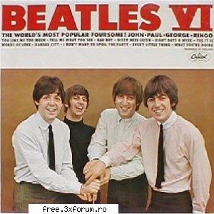 colectie de albume The Beatles - The Beatles VI ( -Kansas City - ...:::Albume:::...